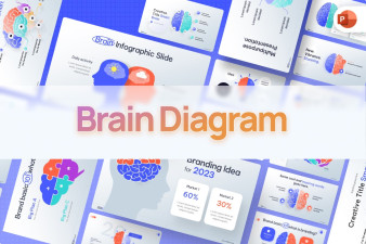 Brain Diagram PowerPoint Template